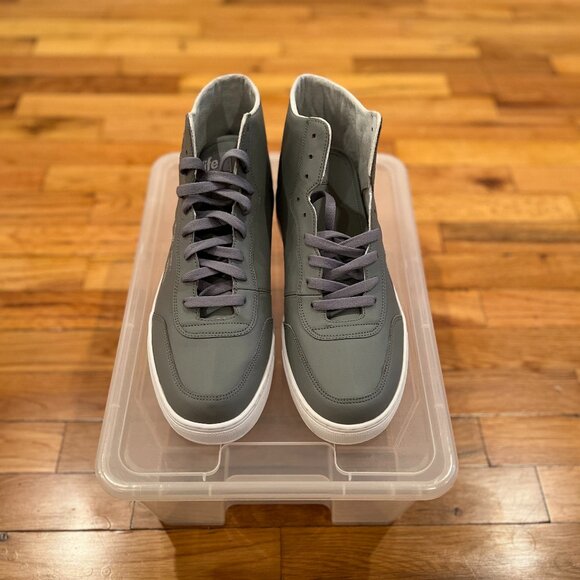 ALIFE High-Top Everybody Mono Quilt, Grey, Size 12 US - Picture 1 of 5